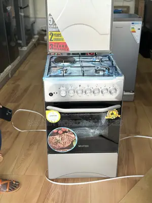BLUEFLAME COOKER 3 Gas Burners +1 Electric Plate Silver