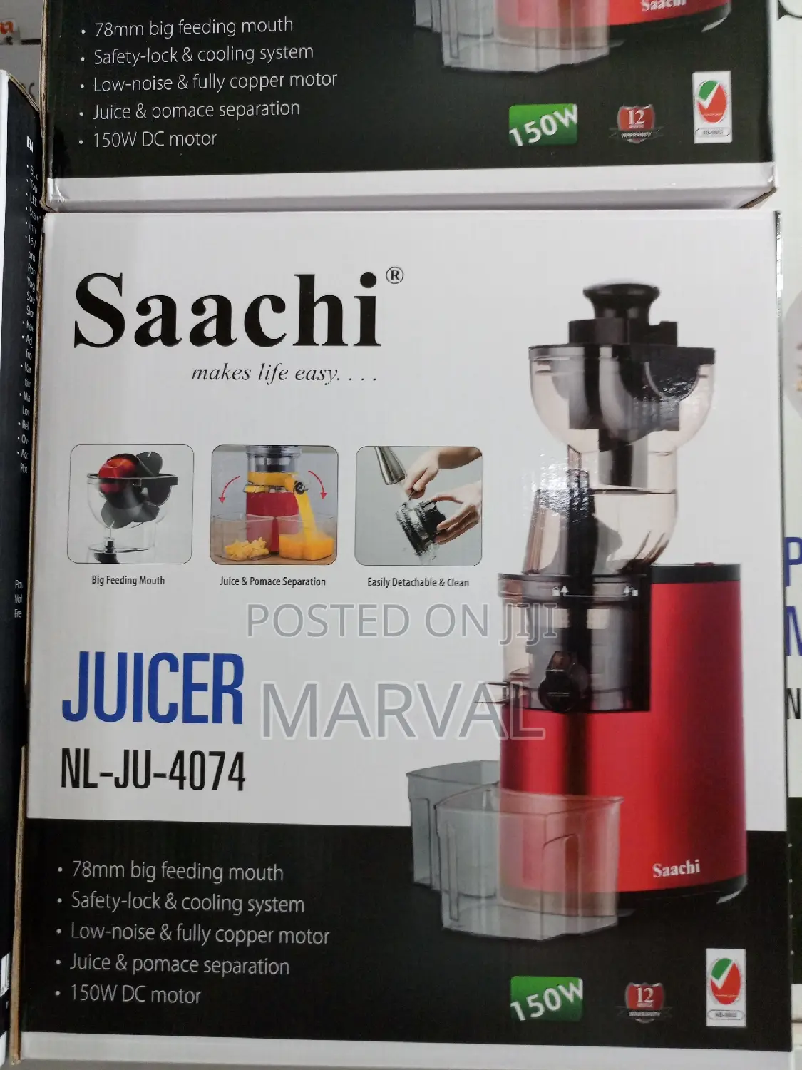 Saachi Slow Juicer