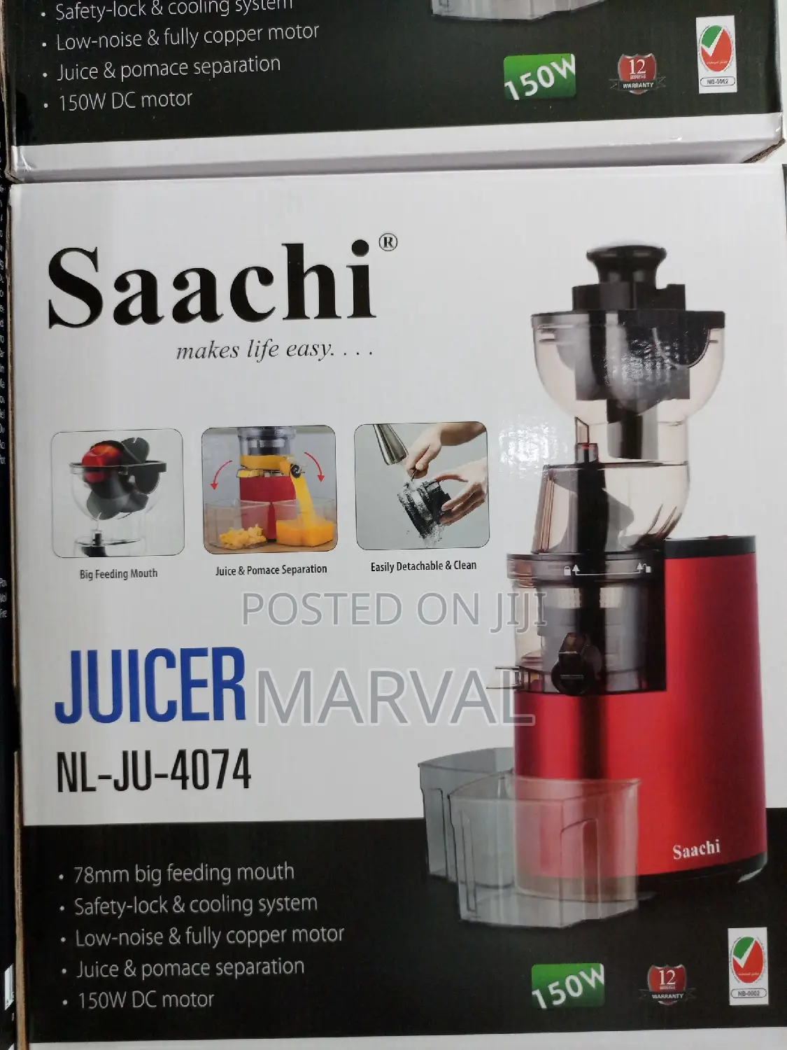 Saachi Slow Juicer
