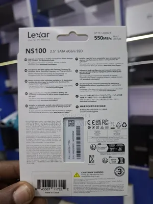 1tb SSD Sata 2.5 Lexar Laptop and Desktop Drive