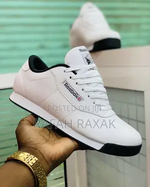 Original Reebok Classic Black White Sneakers