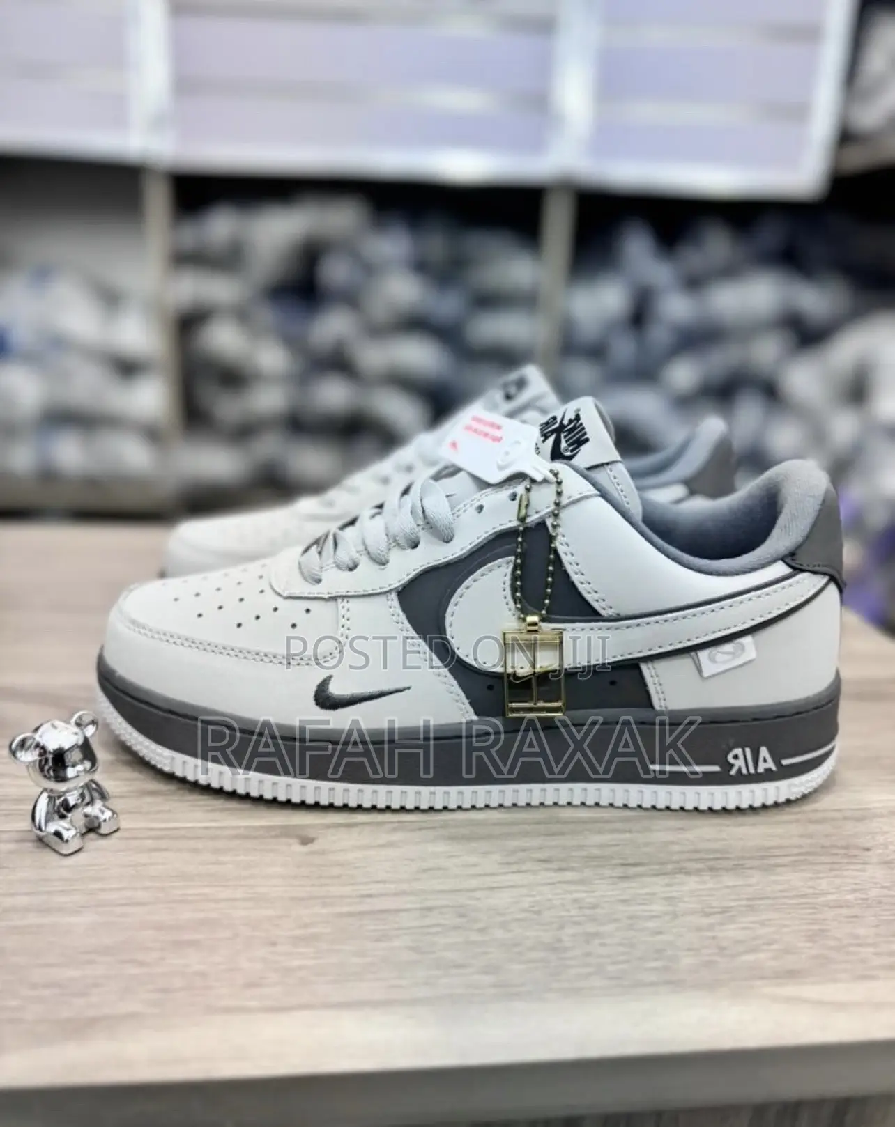 Original Nike Air Force 1 Low 07 White/Grey Sneaker