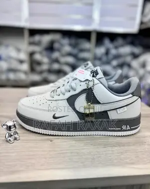 Original Nike Air Force 1 Low 07 White/Grey Sneaker