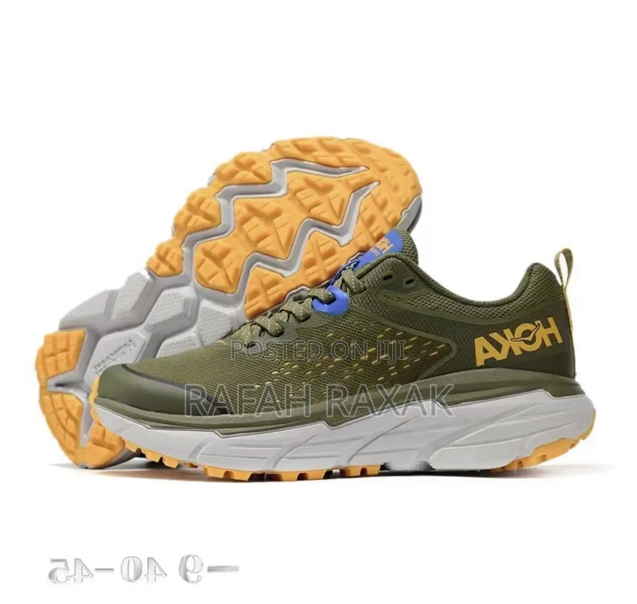 Original Army Green HOKA One Challenger Running Sneaker