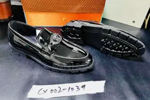 Original Men’S Versace Shinny Gentle Loafers