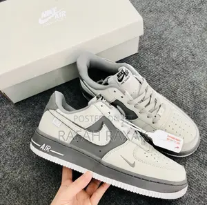 Original Triple Grey Nike Air Force 1 Low Sneaker