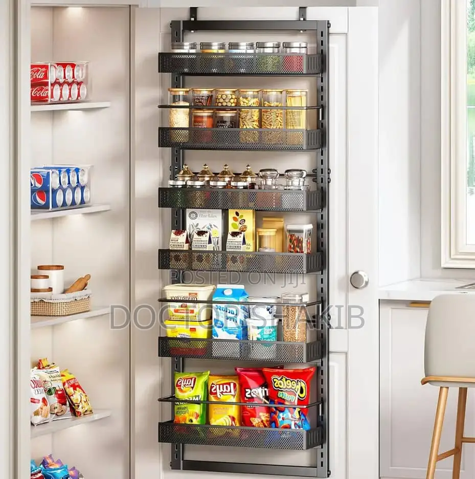 6-Tier Display Rack Wire Mesh Organizer