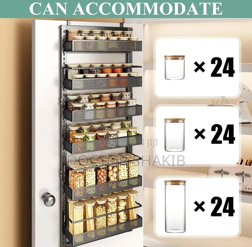 6-Tier Display Rack Wire Mesh Organizer