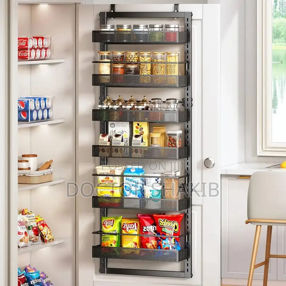 6-Tier Display Rack Wire Mesh Organizer