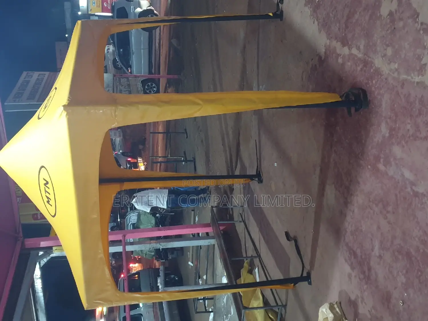 2mx2m Exhibition Tent Branded With Its Logo