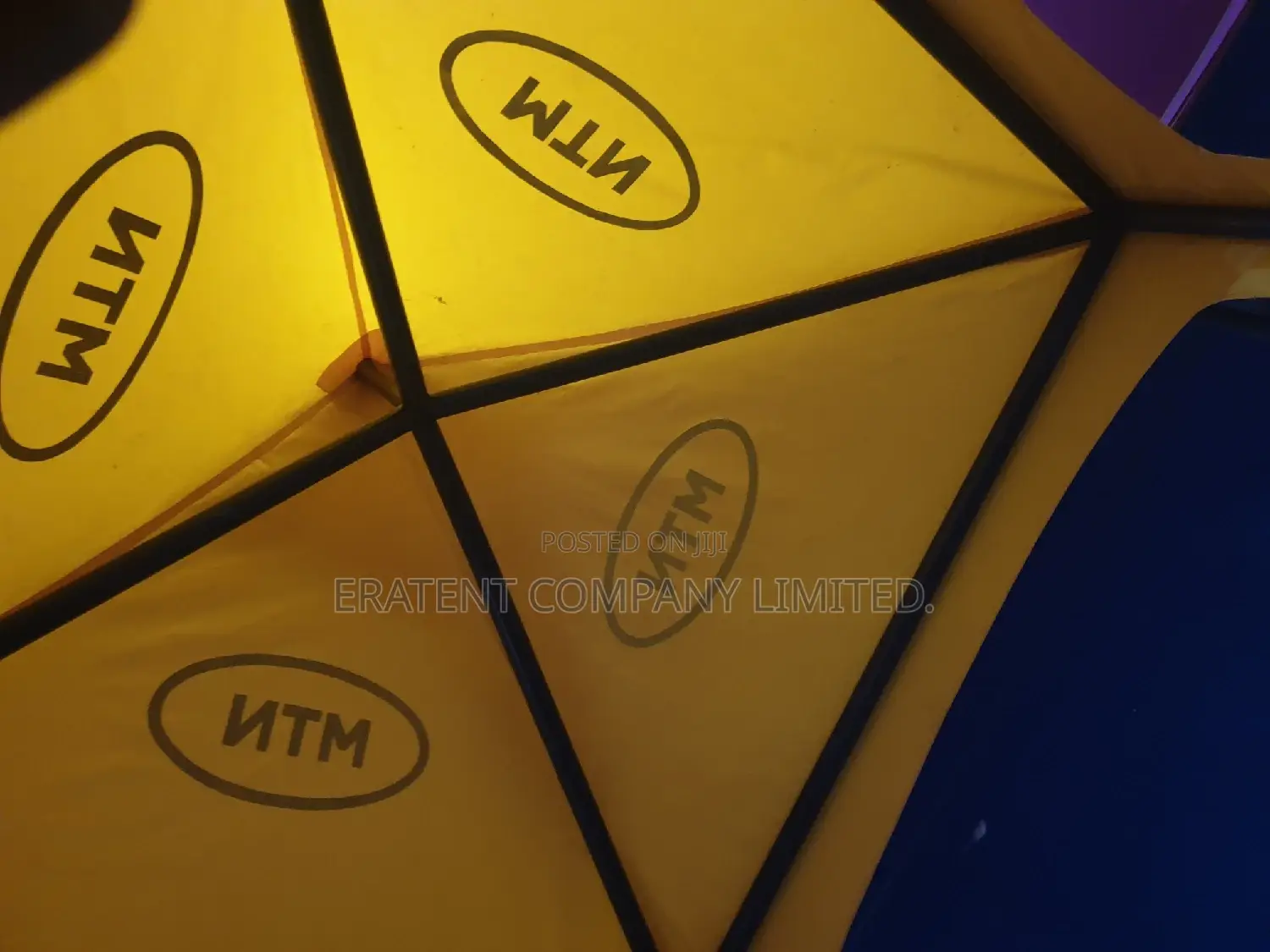 2mx2m Exhibition Tent Branded With Its Logo