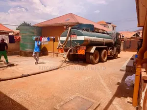 Septic Tank Emptying With the Big Truck