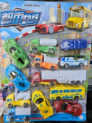 Cute Cartoon Mini Pull Back Cars Toys Set