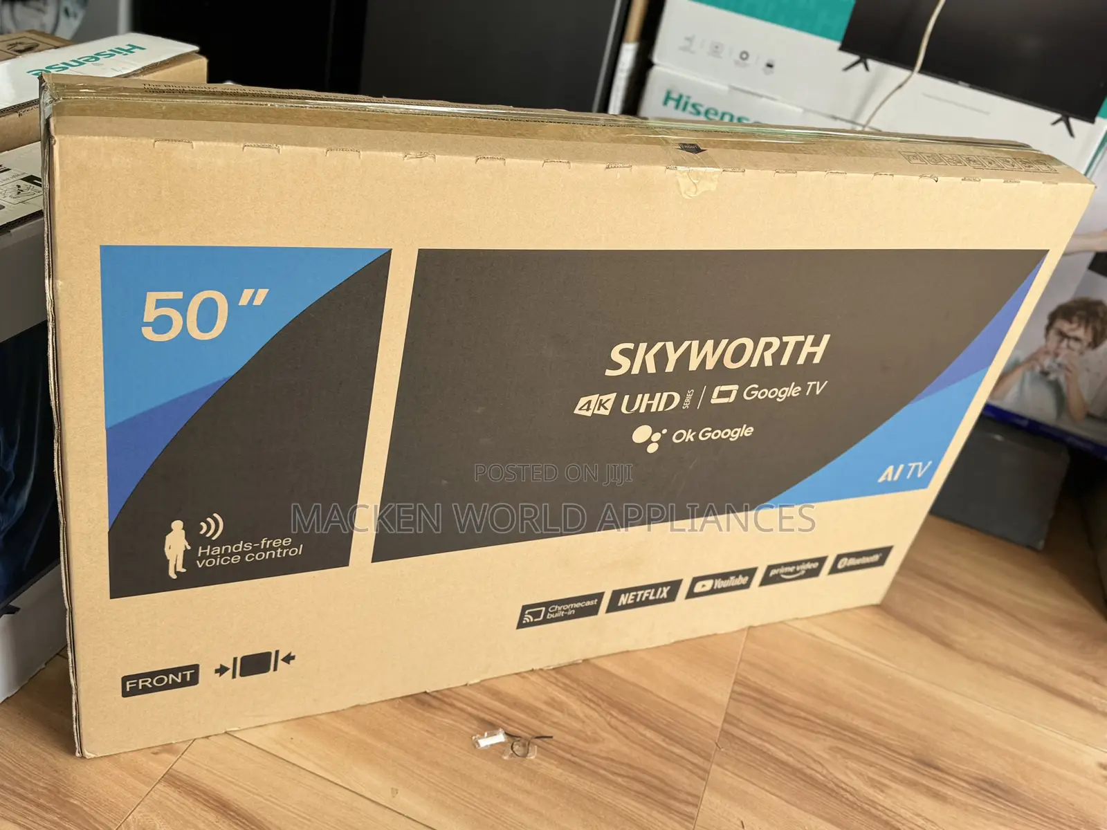 Skyworth 50 Inch Uhd Smart Android Tv