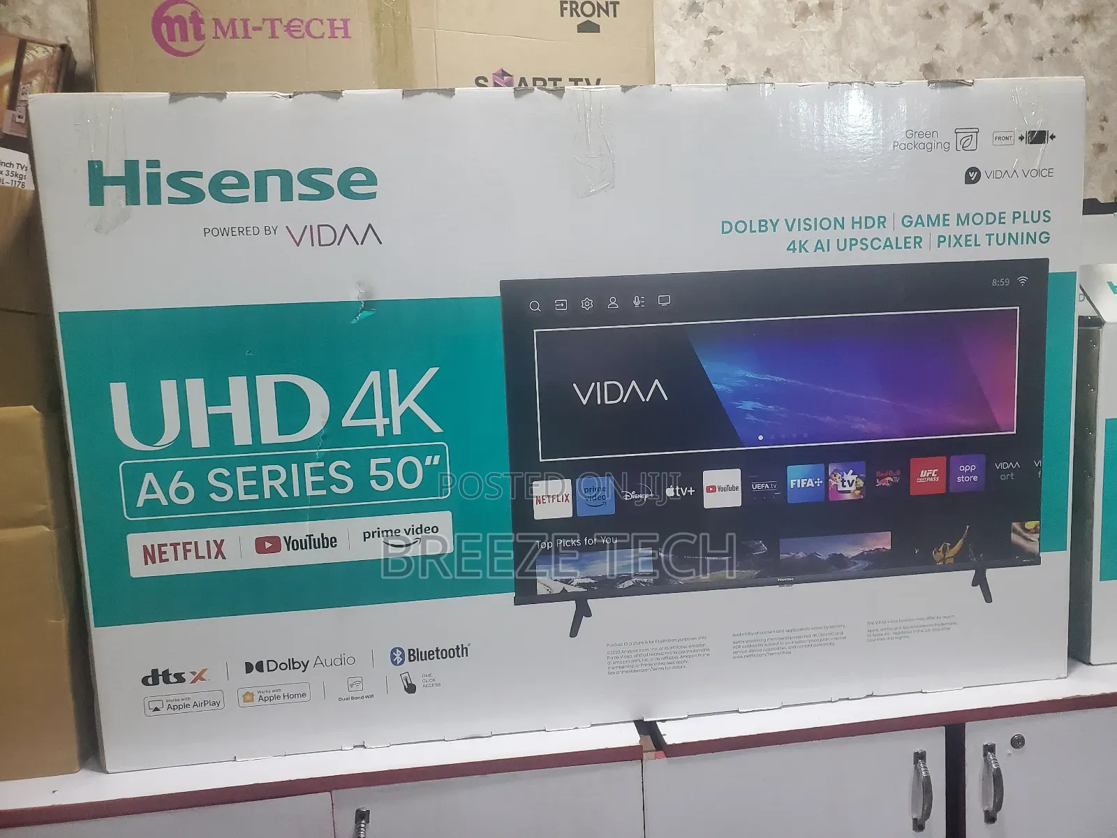 It's Hisense Tv Smart 50"Inch