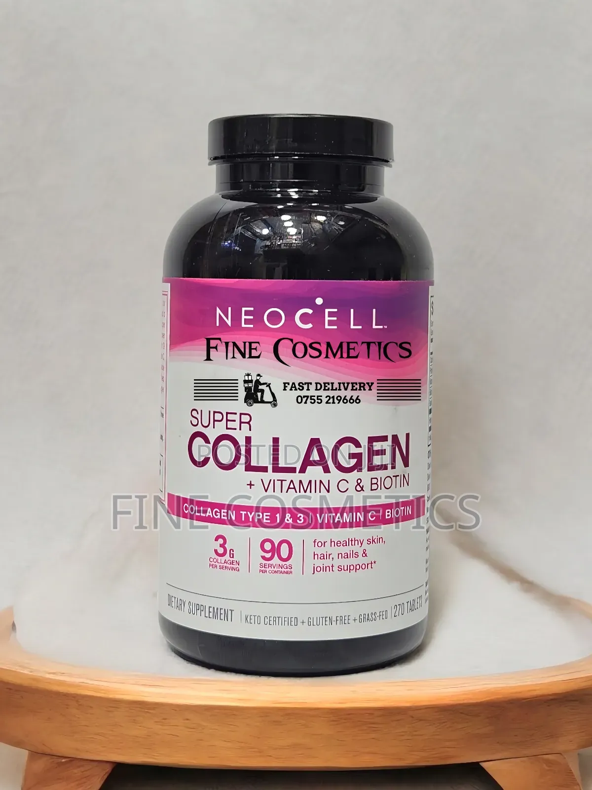 NEOCELL Super Collagen + Vitamin C and Biotin Skin Tablets