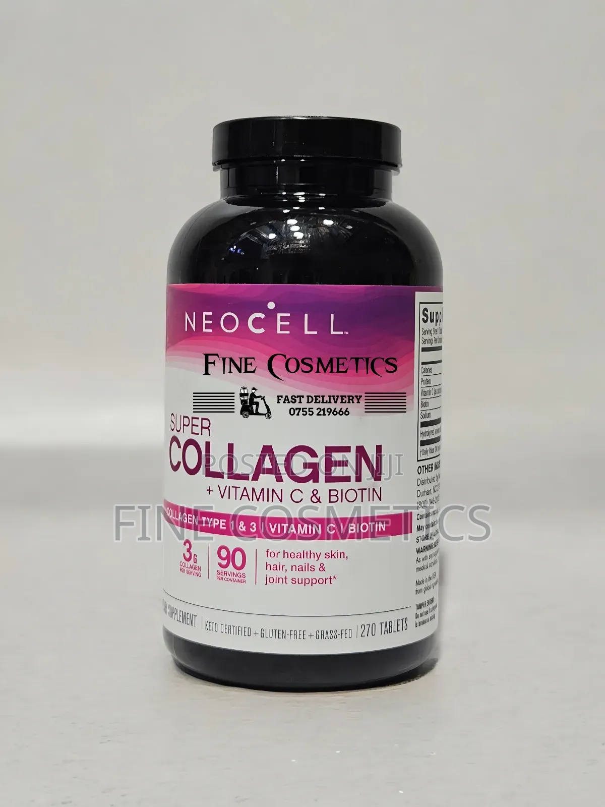 NEOCELL Super Collagen + Vitamin C and Biotin Skin Tablets
