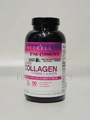 NEOCELL Super Collagen + Vitamin C and Biotin Skin Tablets