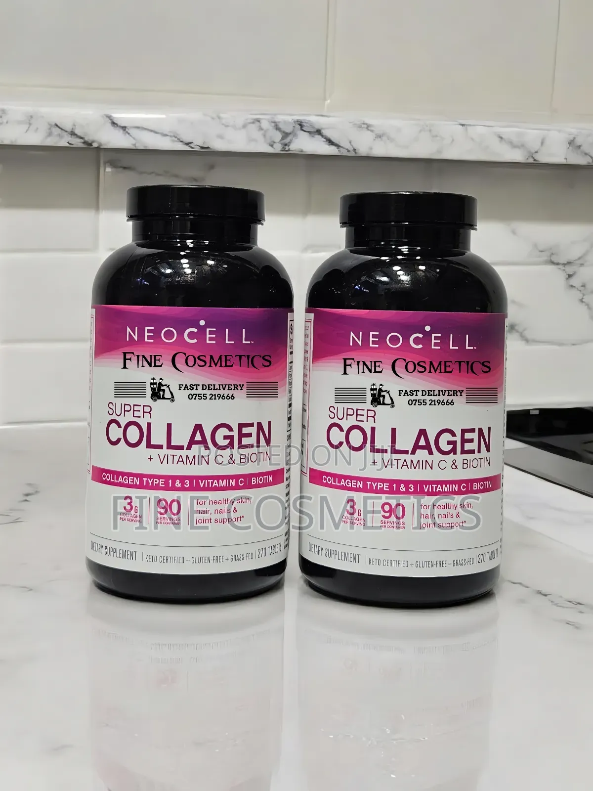 NEOCELL Super Collagen + Vitamin C and Biotin Skin Tablets