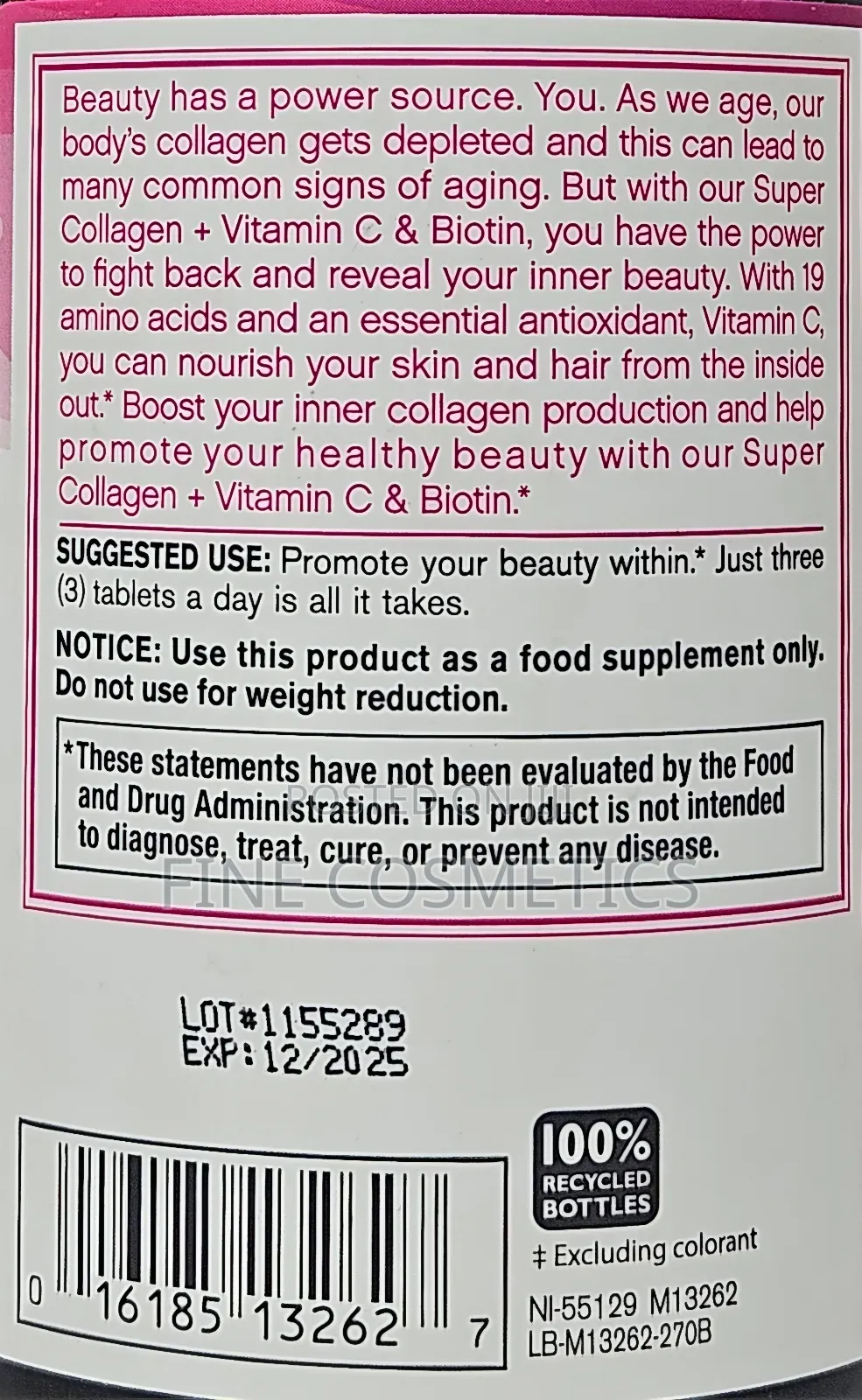 NEOCELL Super Collagen + Vitamin C and Biotin Skin Tablets