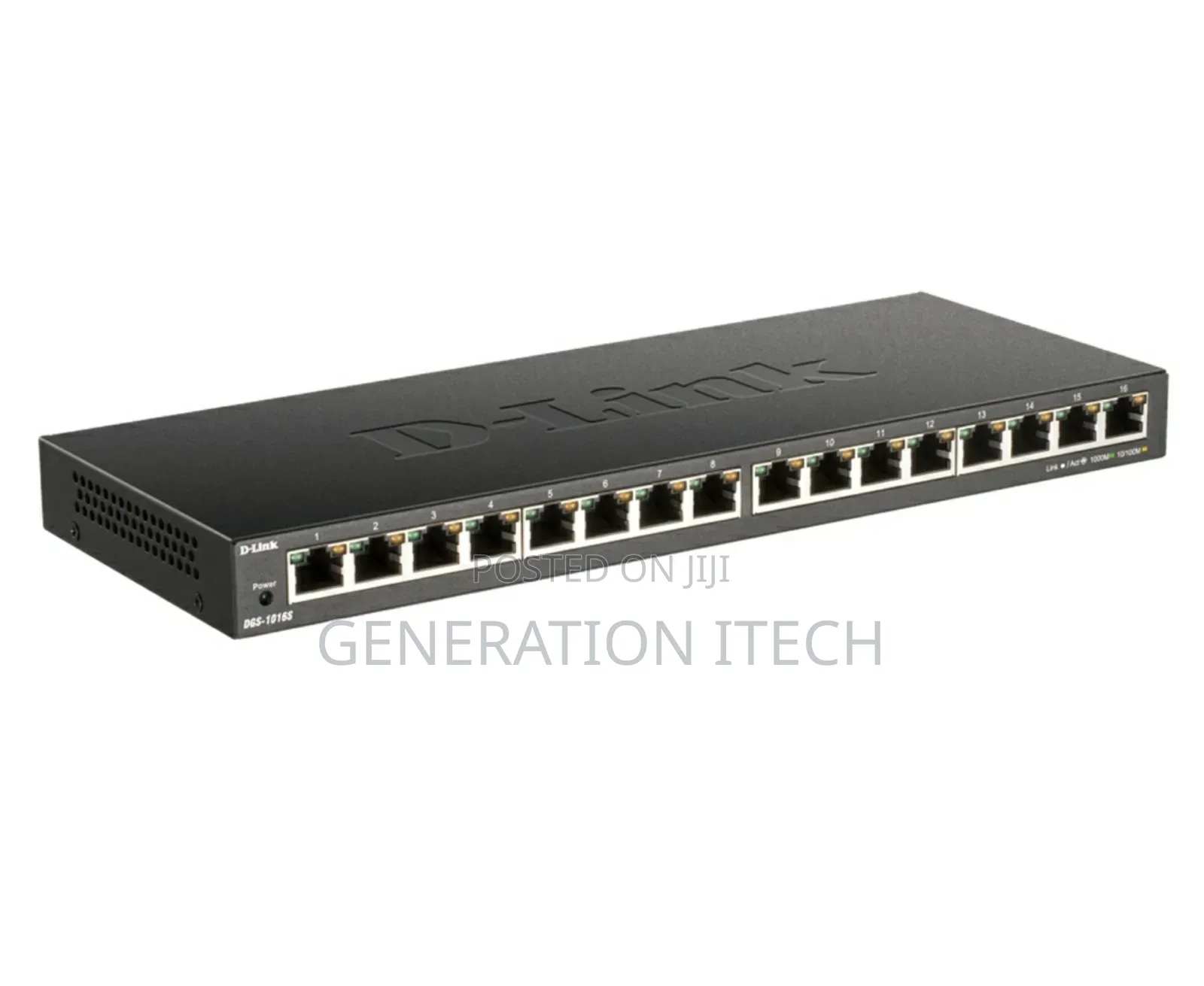 D-Link DGS-1016S 16-Port Gigabit Unmanaged Switch