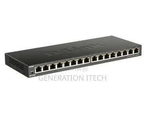 D-Link DGS-1016S 16-Port Gigabit Unmanaged Switch