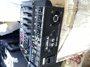Black 4 Channel Amp Mixer