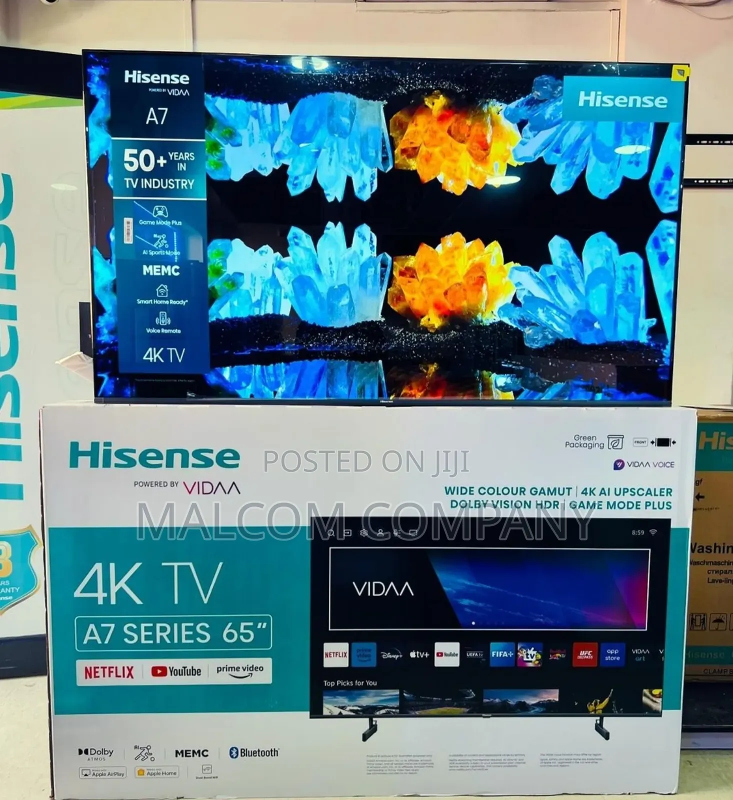 Hisense 65 Inches UHD TV