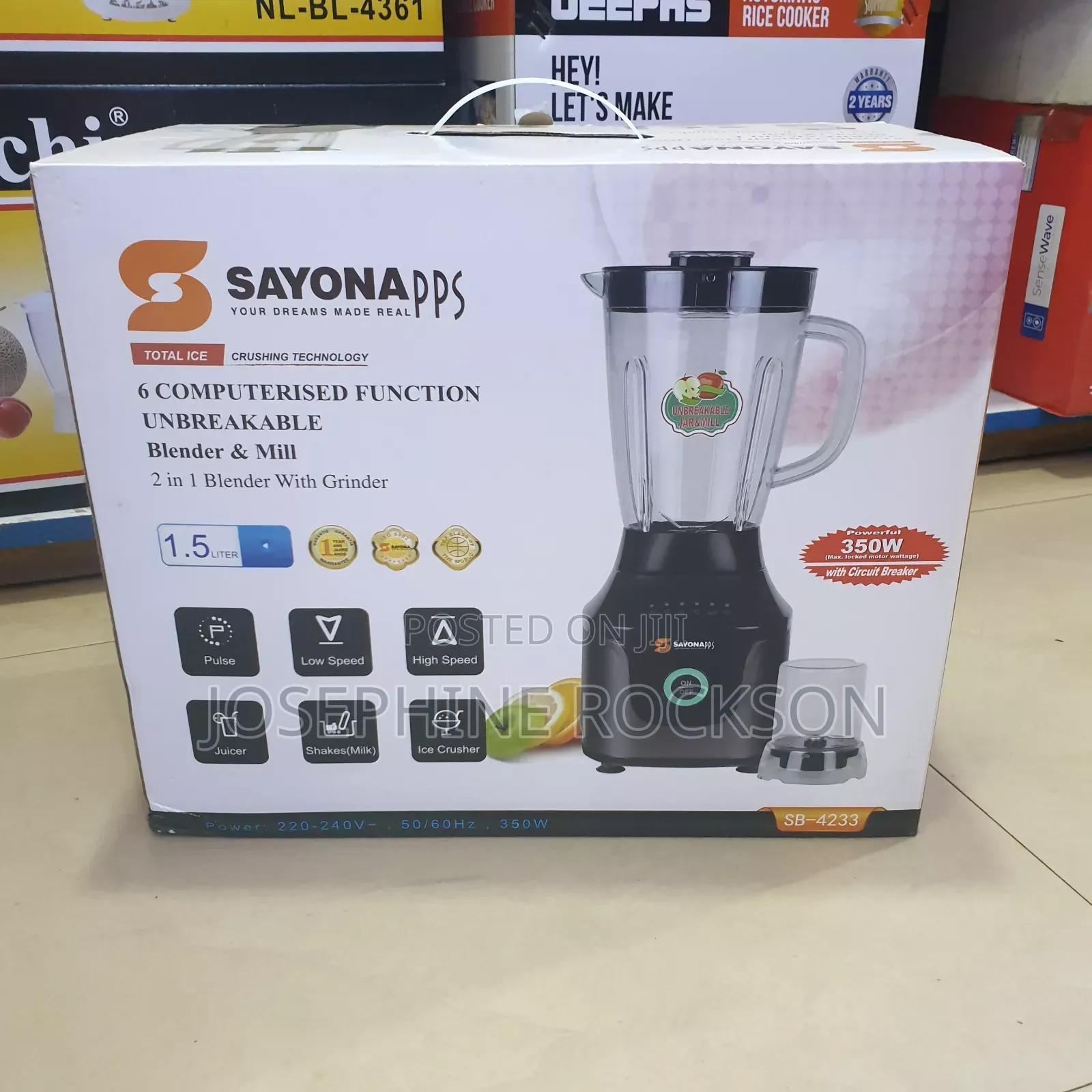 Electric Blender/Juice Blender/Computerised Function Blender