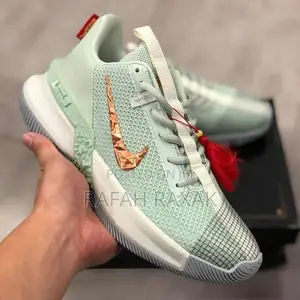 Men’S Light Green Nike Lebron Ambassador 13 Basketball Shoes