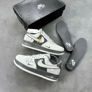 Original Nike Airforce 1 Low Triple Grey Sneaker