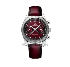 Omega Chronograghic Leather Watches
