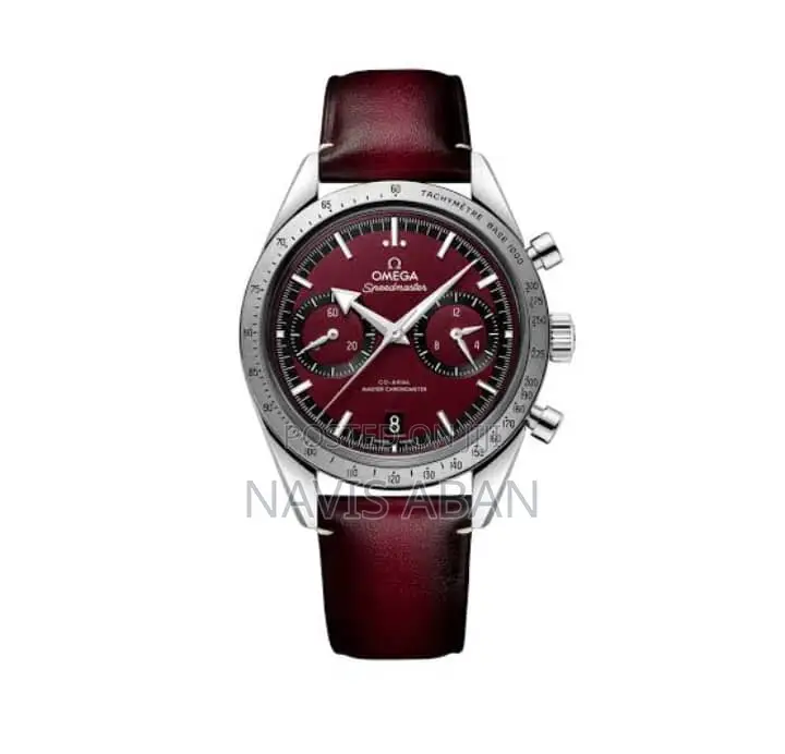 Omega Chronograghic Leather Watches