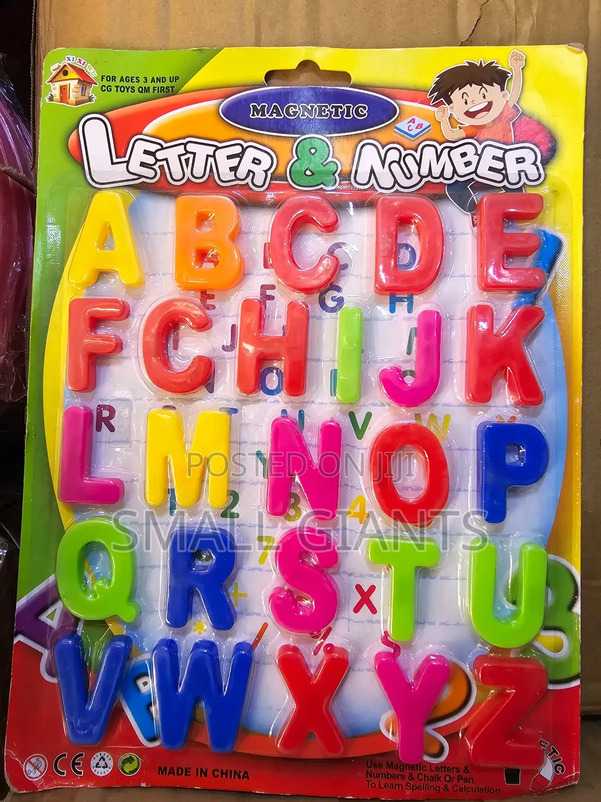 Magnetic Alphabetic Letters a to Z