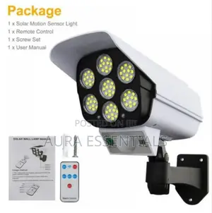 Dummy CCTV Motion Sensor Solar LED Lamp