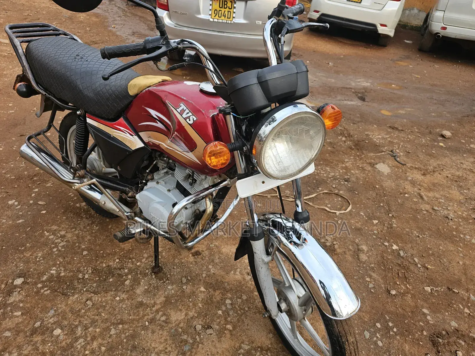 TVS XL 100 2018 Red
