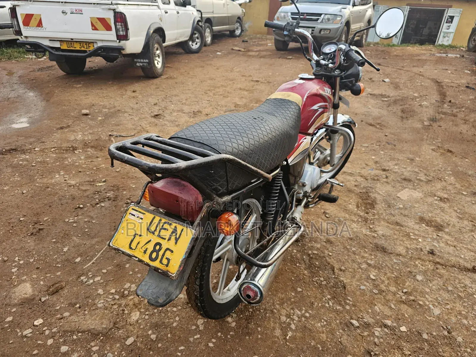 TVS XL 100 2018 Red