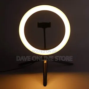 10 Inch Ring Light With Tripod Base