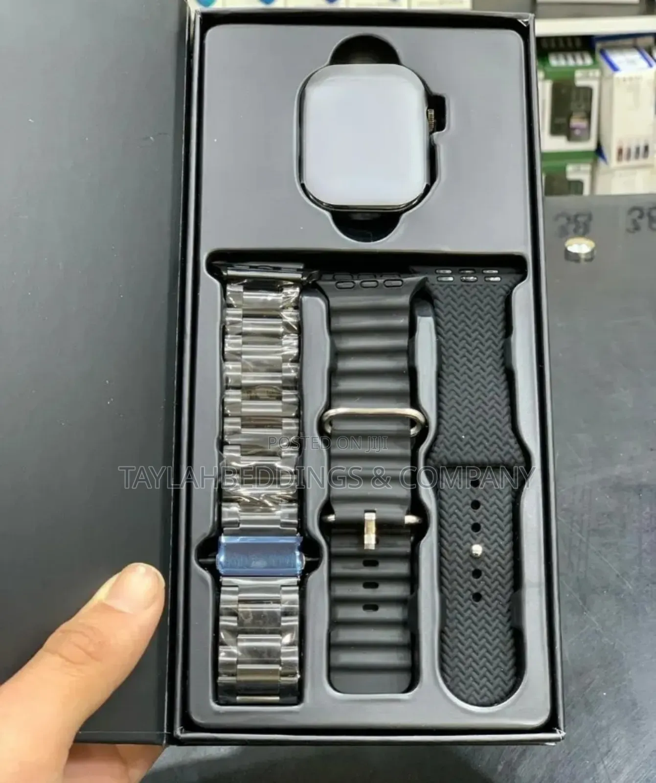 Hainoteko SQ-9 Smart Watch Black AMOLED