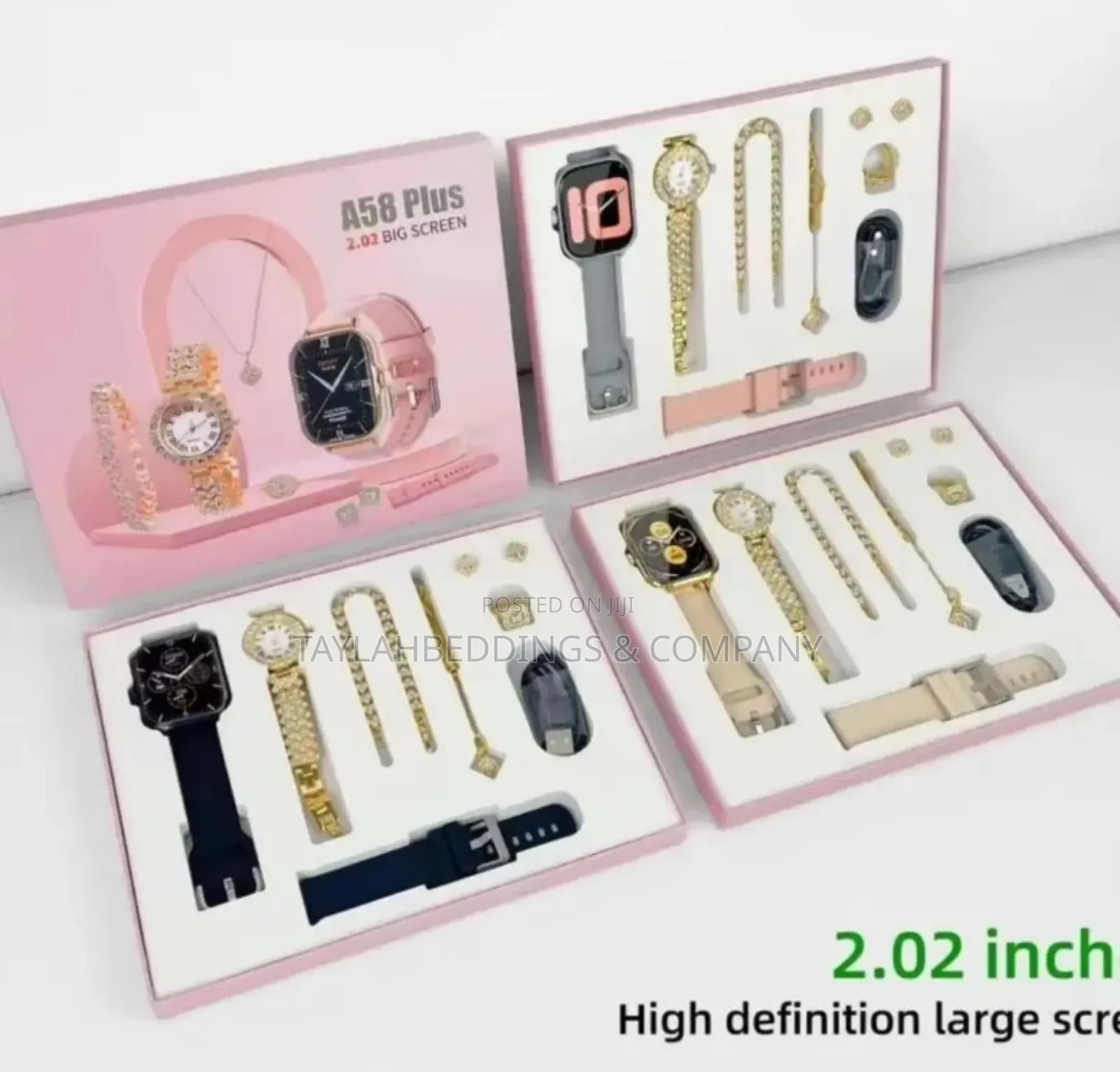 A58 Plus Smart Watch With Bracelet