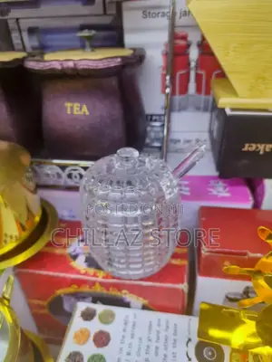 Glass Honey Jar