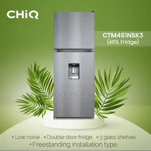Chiq 451 Litres Double Door With a Water Dispenser