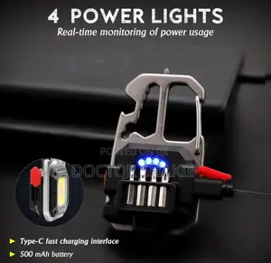 New COB Keychain Work Light Tool