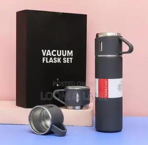 Stainless Steel Vacuum Flask Set