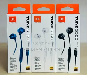 JBL Tune 305C USB C Wired Earphones