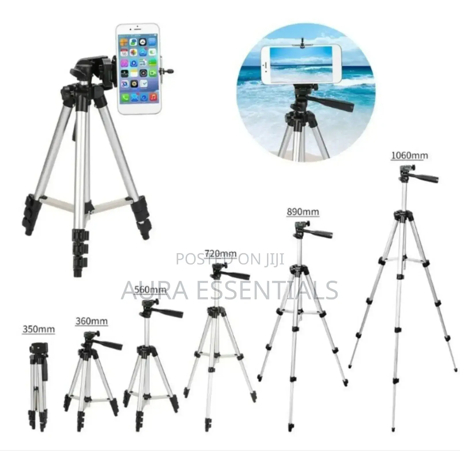 Portable Desktop Mobile Phone Tripod Stand
