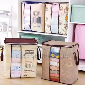 Portable Clothes Storage Bag Organizer