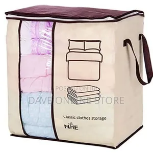 Portable Clothes Storage Bag Organizer