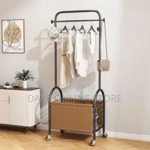 Clothing Bag, Hat, Scarf, Coat Hanger Rack Storage Organizer
