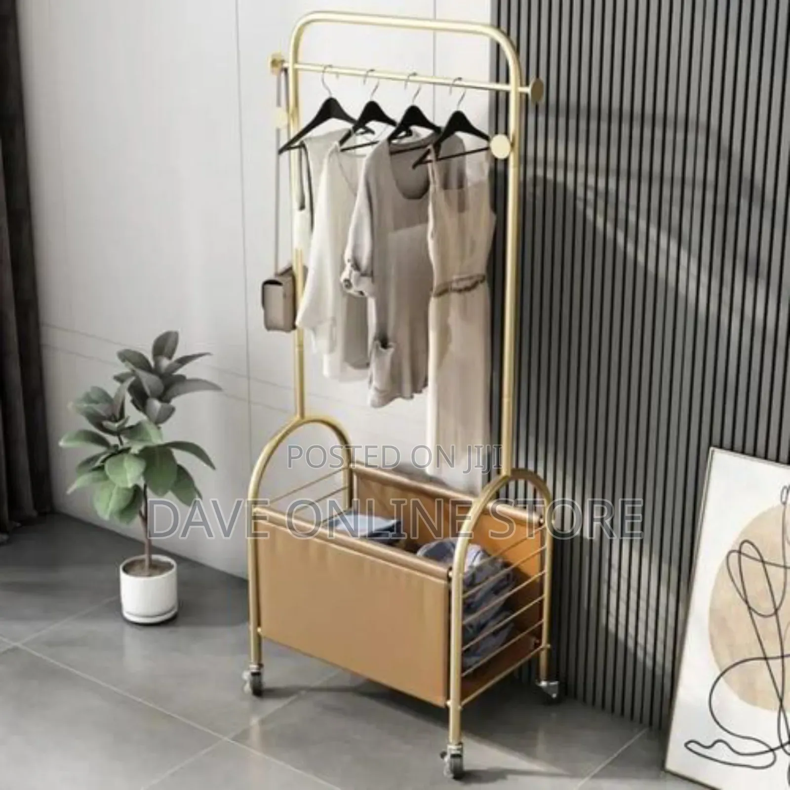 Clothing Bag, Hat, Scarf, Coat Hanger Rack Storage Organizer